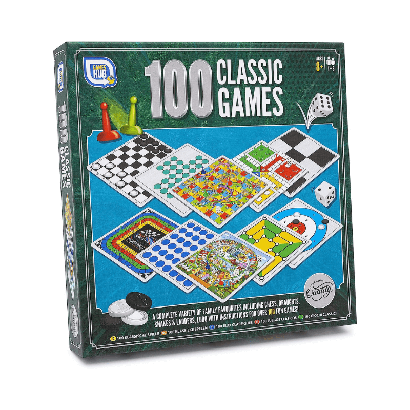 Wholesale 100 Classic Family Board Games - (Case of 10)