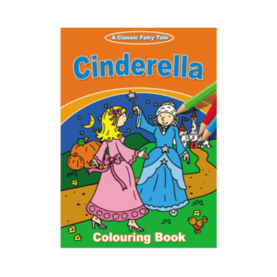 Wholesale Cinderella Colouring Book - (Case of 12)