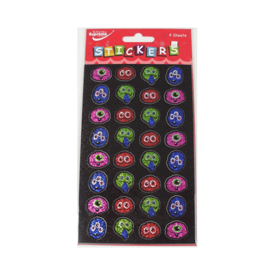 Wholesale Hologram Monster Stickers - (Case of 12)