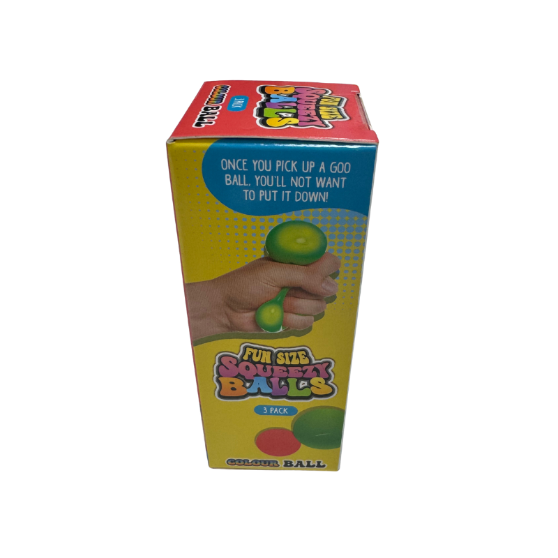 Mini Squeezy Stress Balls - 3 Pack