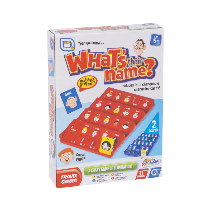Wholesale Games Hub Travel Games What's Their Name? - (Case of 12)