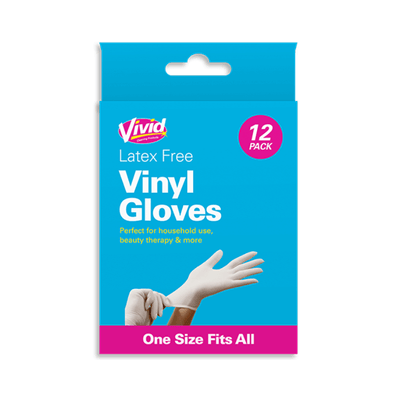 Wholesale Latex Free Vinyl Gloves 12 Pack - (Case of 16)