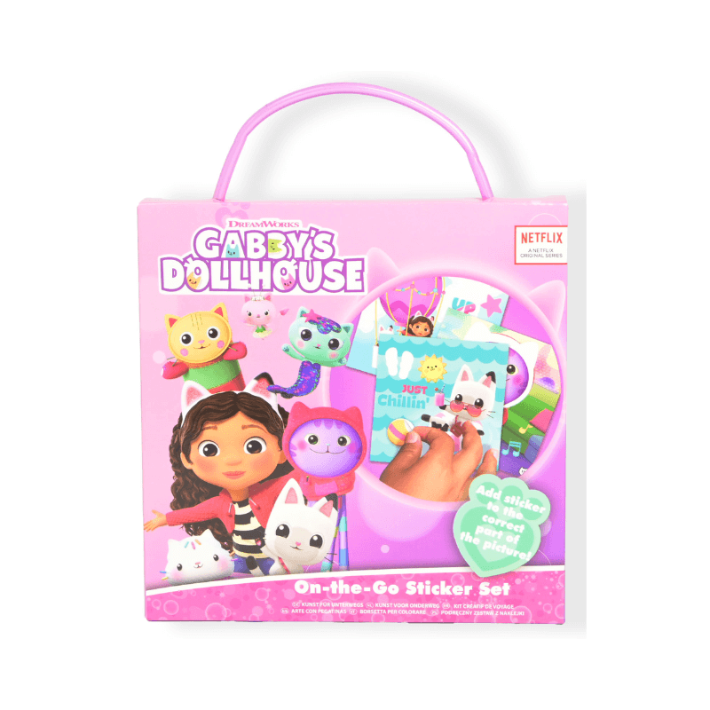 Wholesale Gabby's Dollhouse On The Go Sticker Set - (Case of 48)