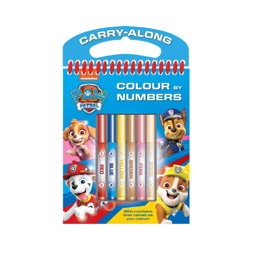Wholesale Paw Patrol Colour By Numbers Set - (Case of 6)