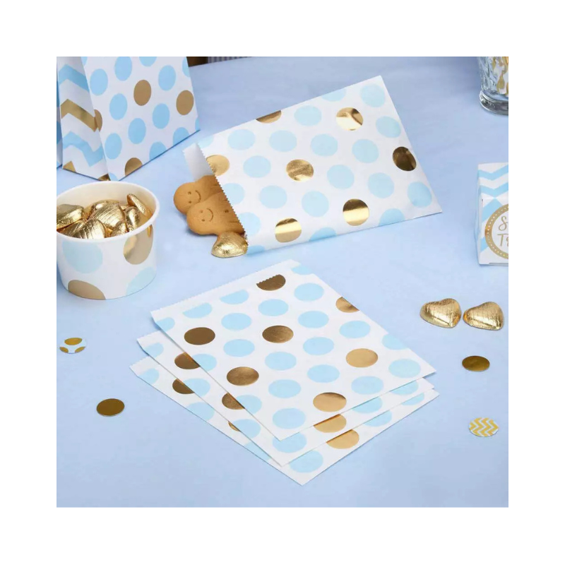 25 Blue Sweetie Bags