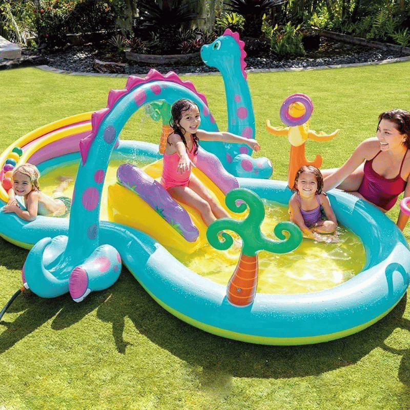 Mega Splash Inflatable Play Centre With Water Slide