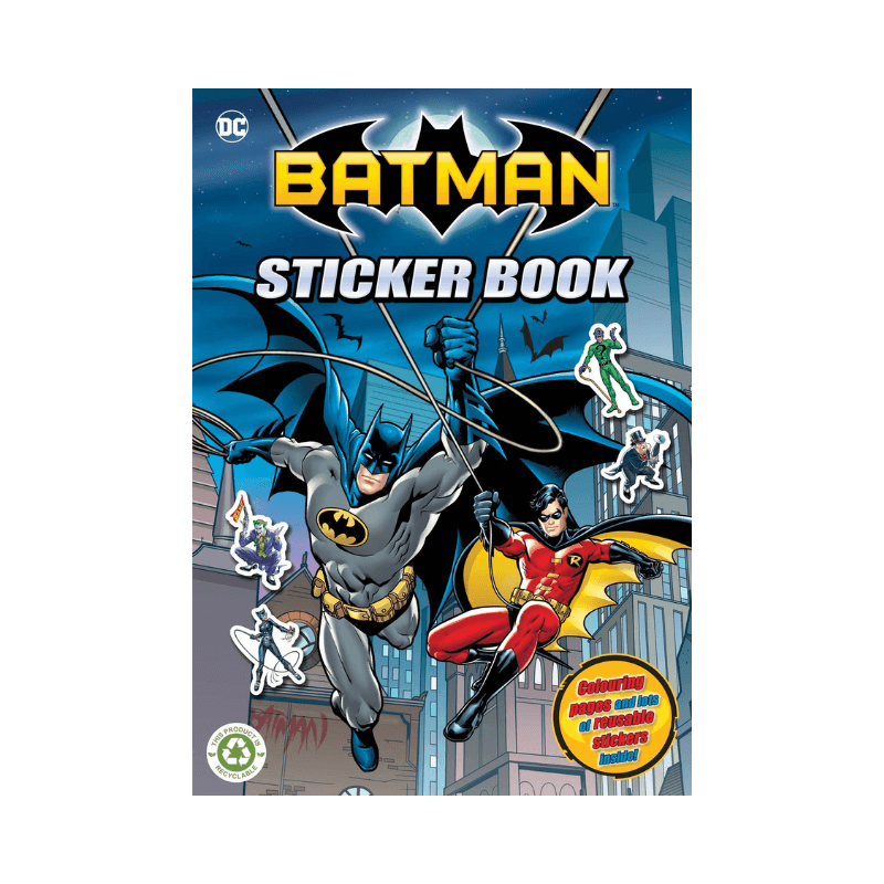 Batman Sticker Book  Lowest Price Guarantee – PoundFun™