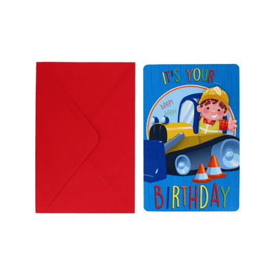 Wholesale Birthday Card Digger Design - (Case of 126)