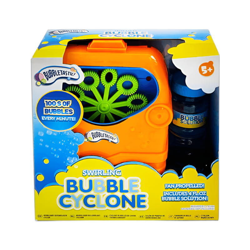 Bubbletastic Swirling Bubble Cyclone Bubble Machine PoundFun