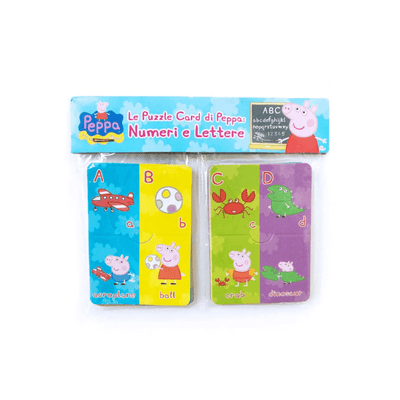 Wholesale Peppa Pig Flash Cards - Educational Learning Cards - (Case of 12)