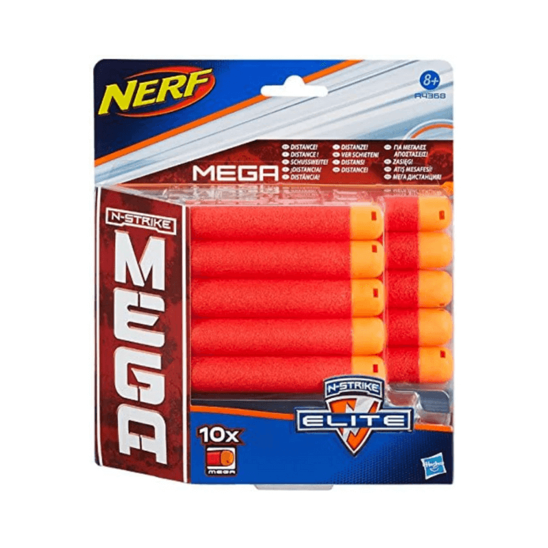 Wholesale NERF N-Strike Mega Darts 10-Pack Refill Pack - (Case of 6)