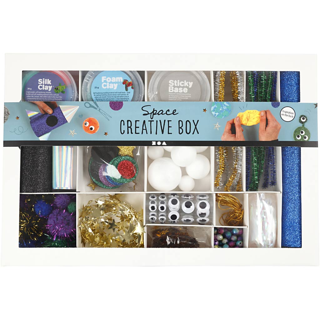 Outer Space Colourful Craft Mix Craft Kit