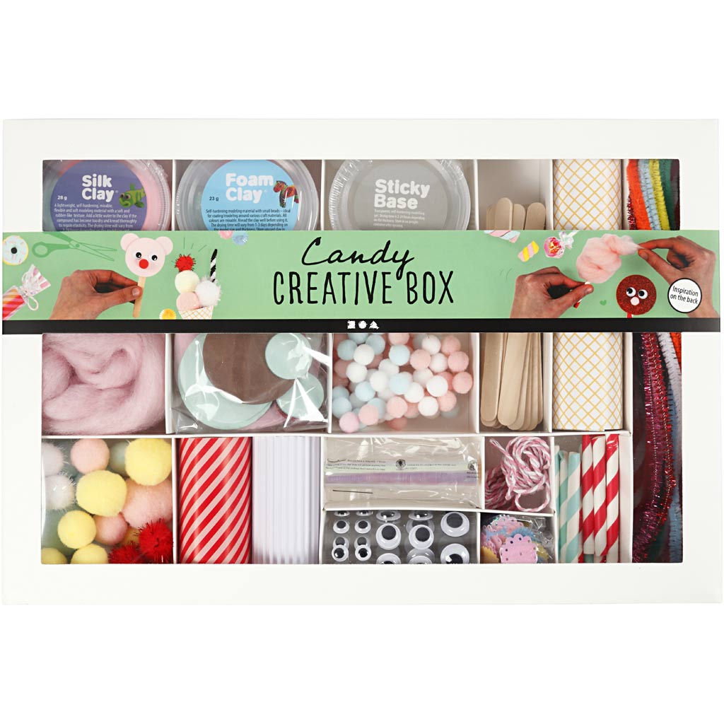 Candy Craft Mix Soft Modelling Clay Craft Kit