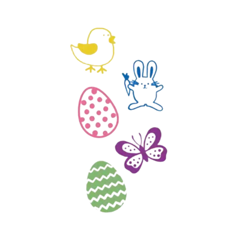 5 Easter Stamper Set