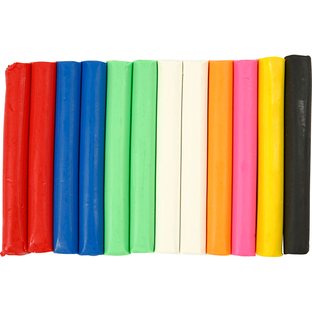 Assorted Colours Modelling Clay Packs With Clay - 200g
