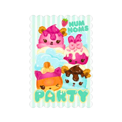 Wholesale 8 Pack Num Noms Party Invitations - (Case of 16)