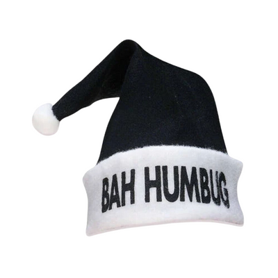 Wholesale Bah-Humbug Hat With Bobble - (Case of 6)