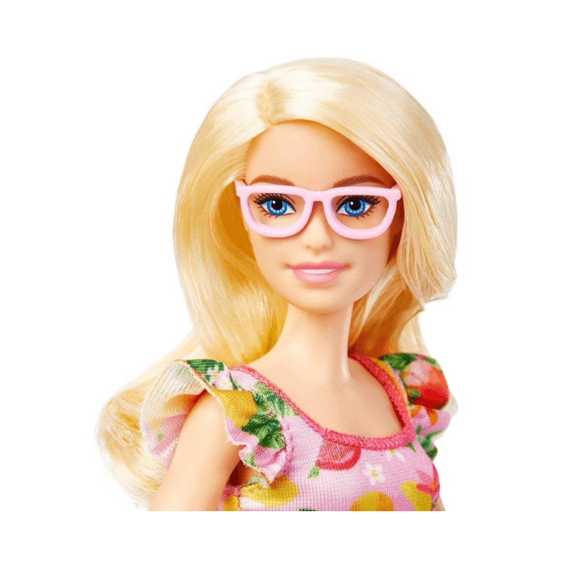 Barbie Fashionista Doll Blonde Hair Fruit Dress