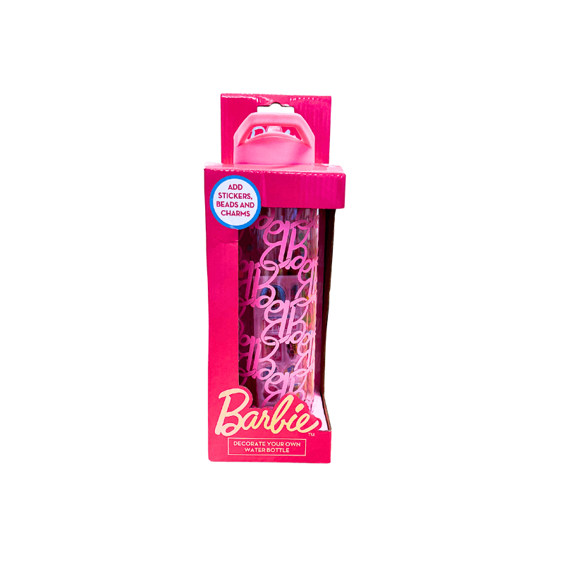 Wholesale Barbie Extra Decorate Your Own Water Bottle - (Case of 6)