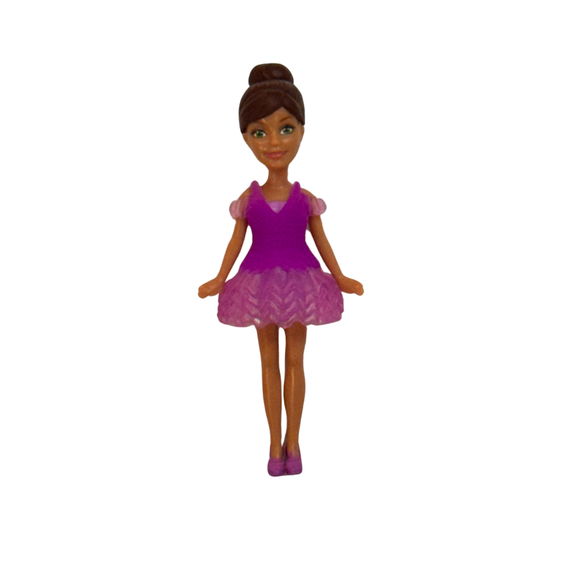 Barbie Mini Make Believe Doll - Ballerina Brunette