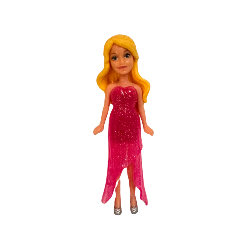 Barbie Mini Make Believe Doll - Princess Pink Hair