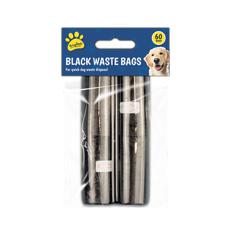 Wholesale Black Dog Poo Bags - (Case of 24)