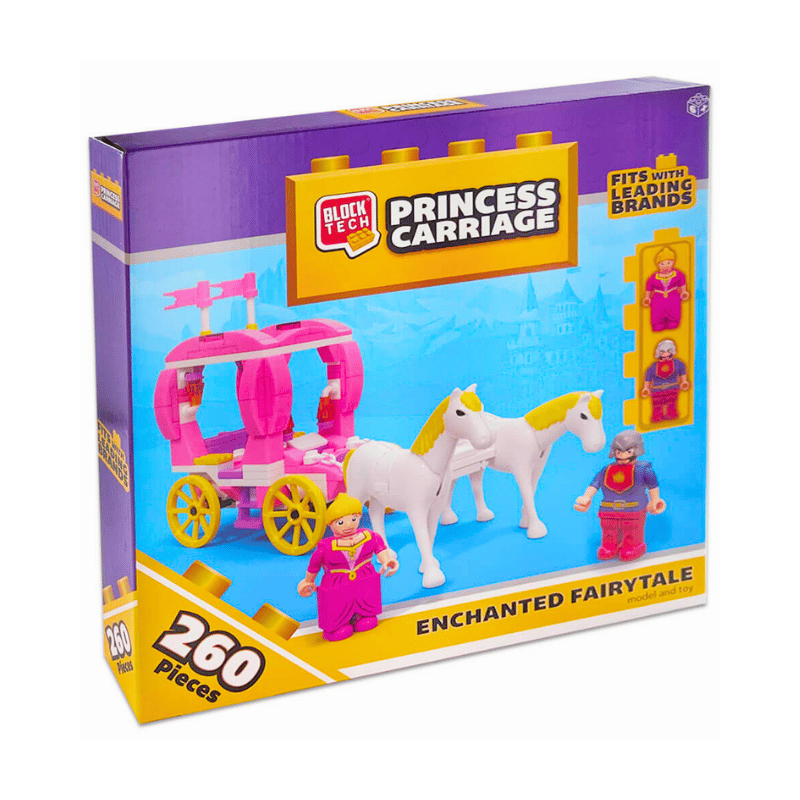 Block Tech Princess Carriage Set - 260 Pieces