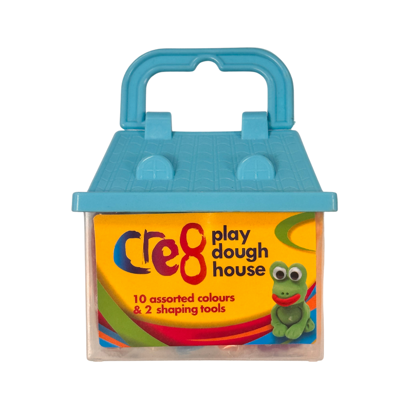 Blue Play Dough House