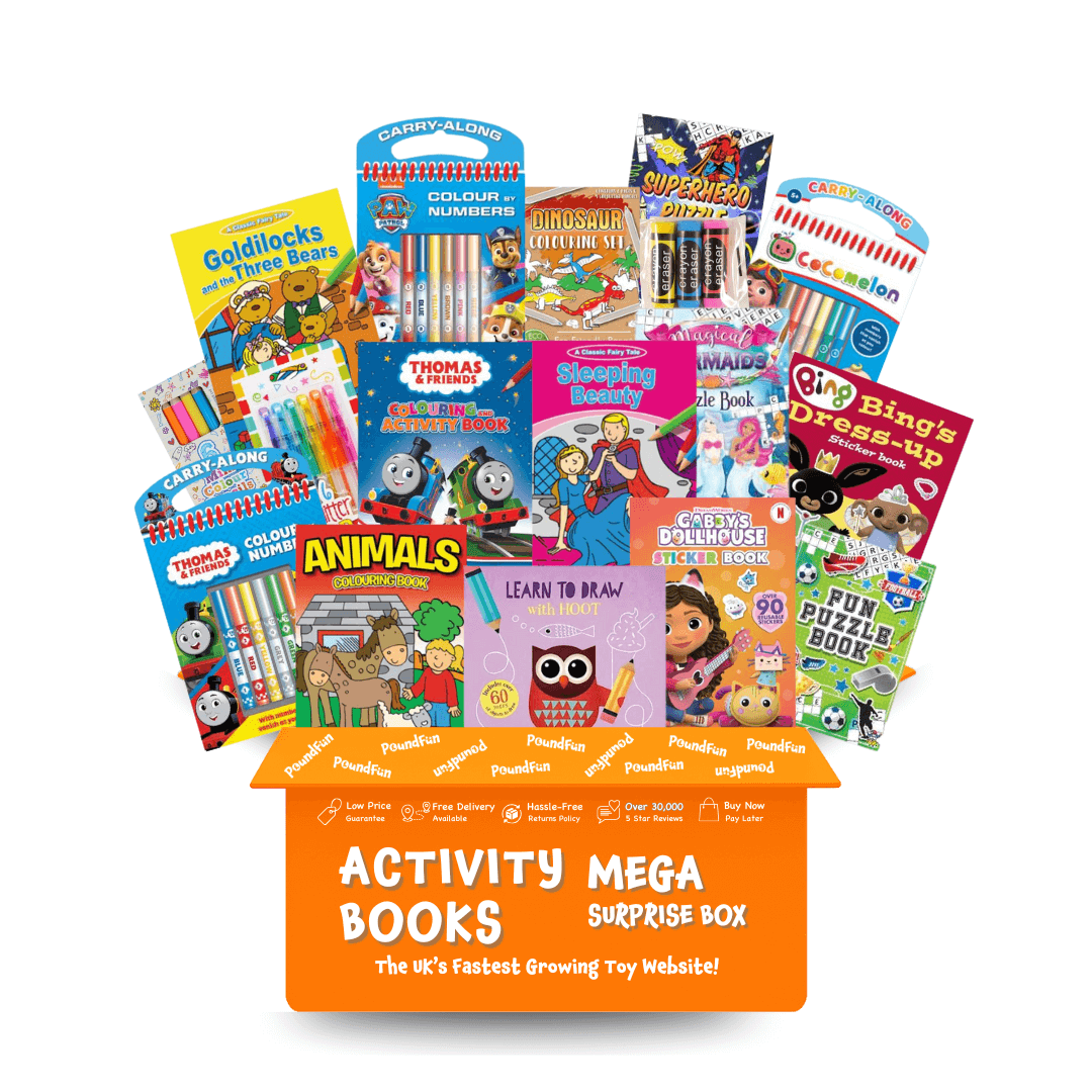 Activity Books Mega Surprise Box
