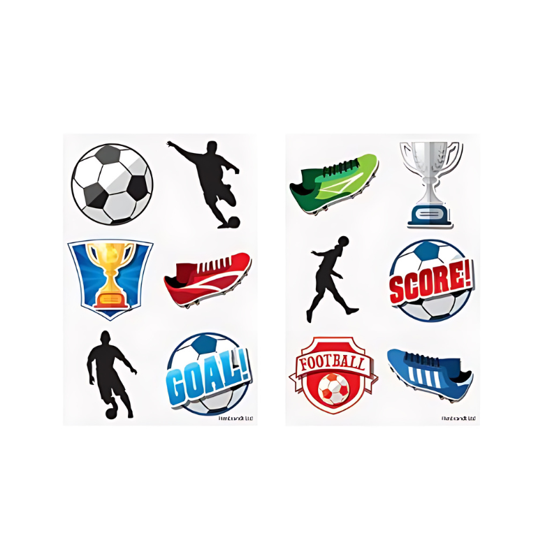 Football Temporary Tattoos