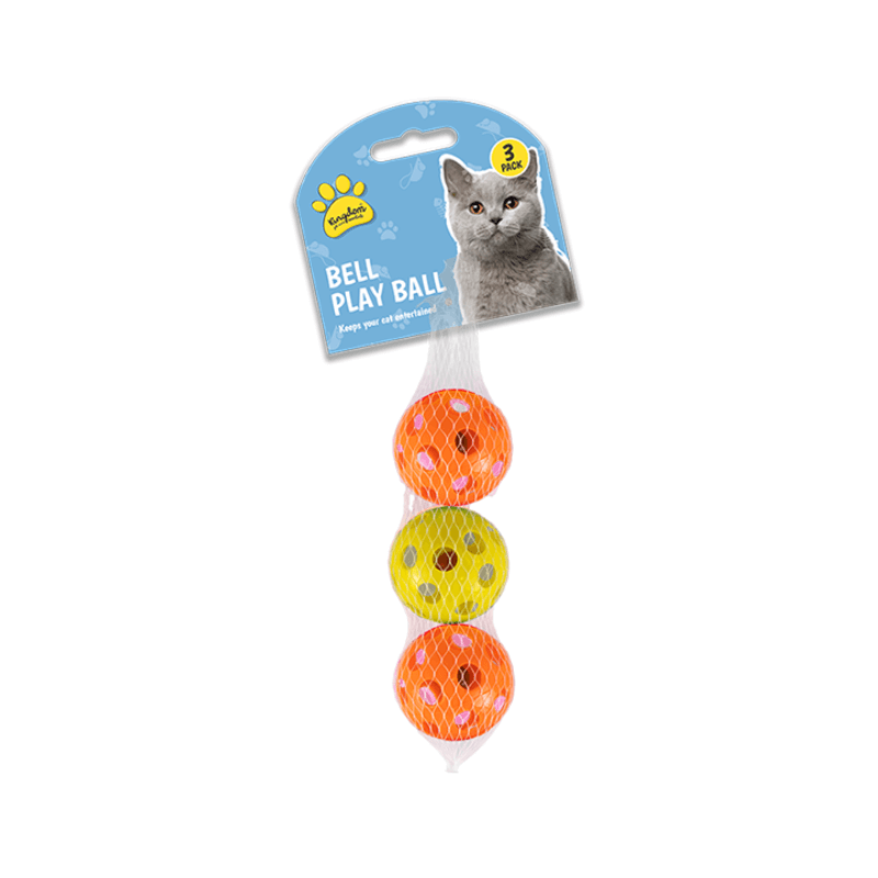 Wholesale Cat Bell Ball Toys - (Case of 24)