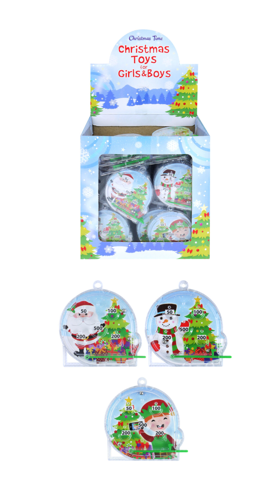 Christmas Puzzle Pinball