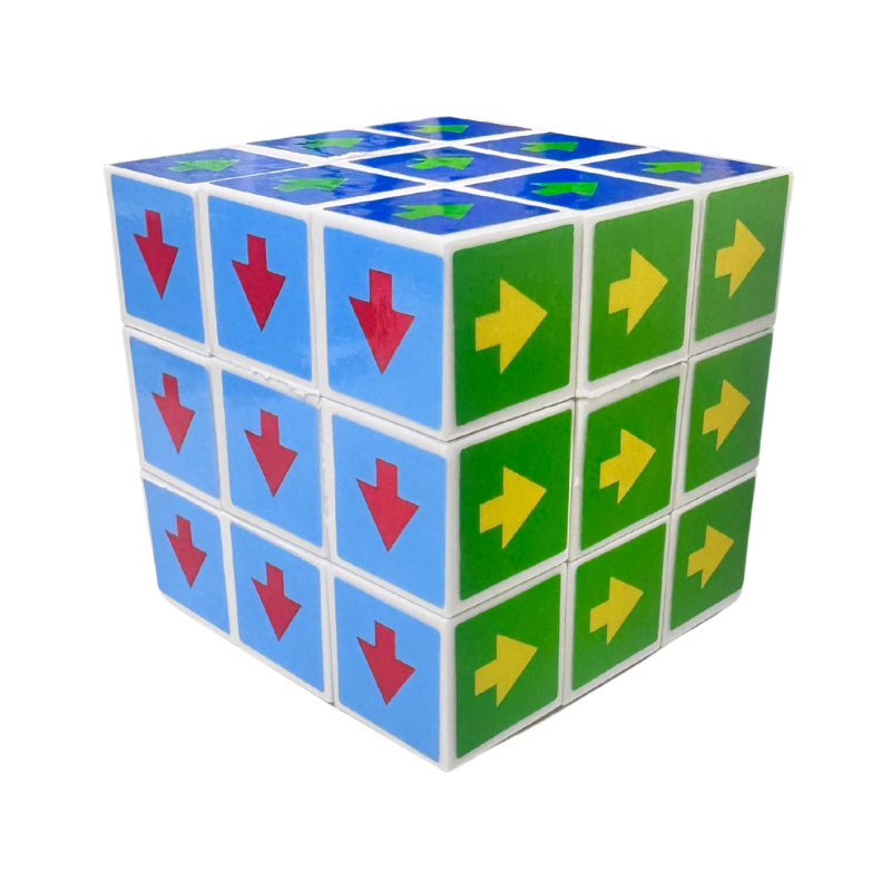 Wholesale Coloured Rubik's Cube - (Case of 16)
