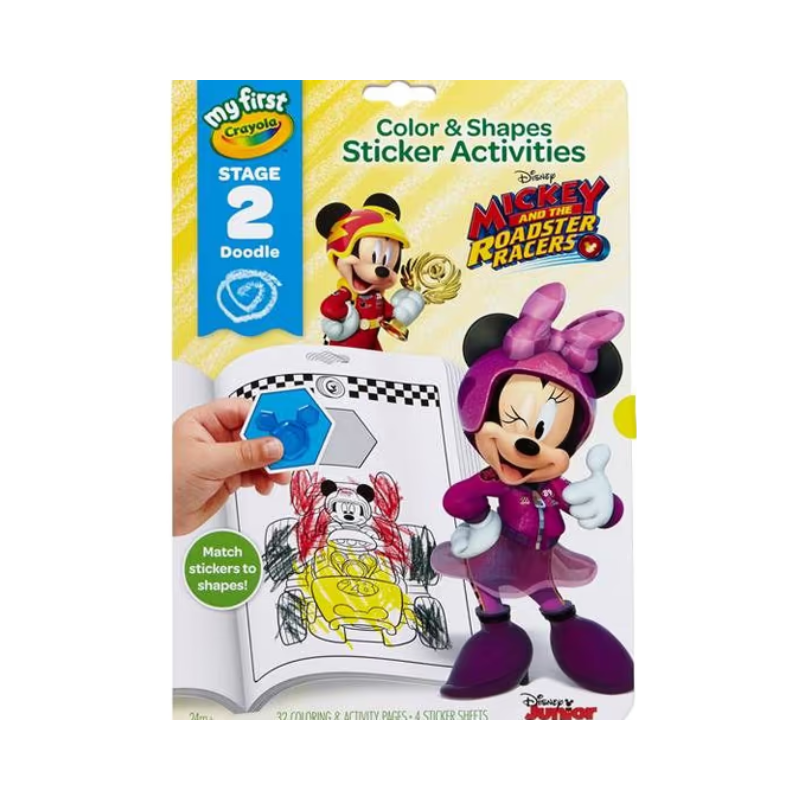 Crayola Disney Mickey & The Roadster Racers Activity Book