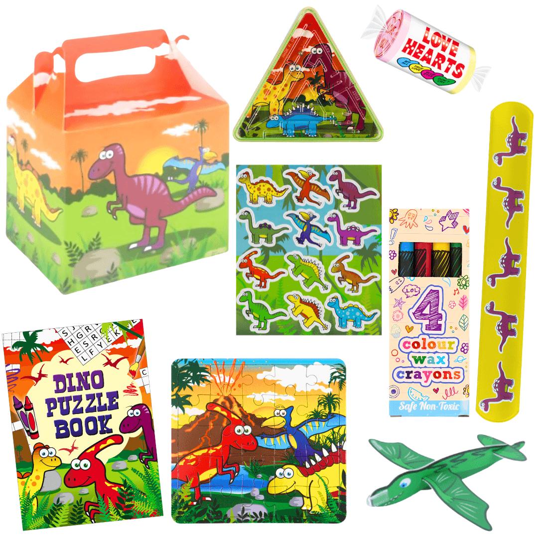 Dinosaur Theme Pre-Filled Party Box