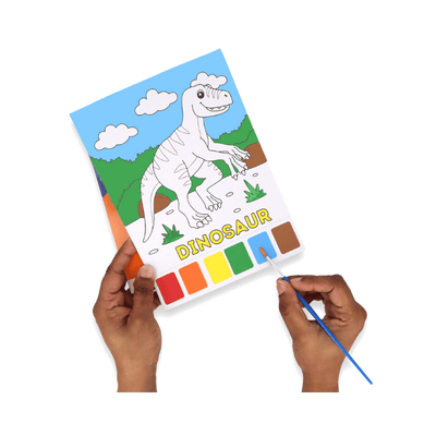 Wholesale Dinosaur Water Colouring Paint Set - (Case of 12)