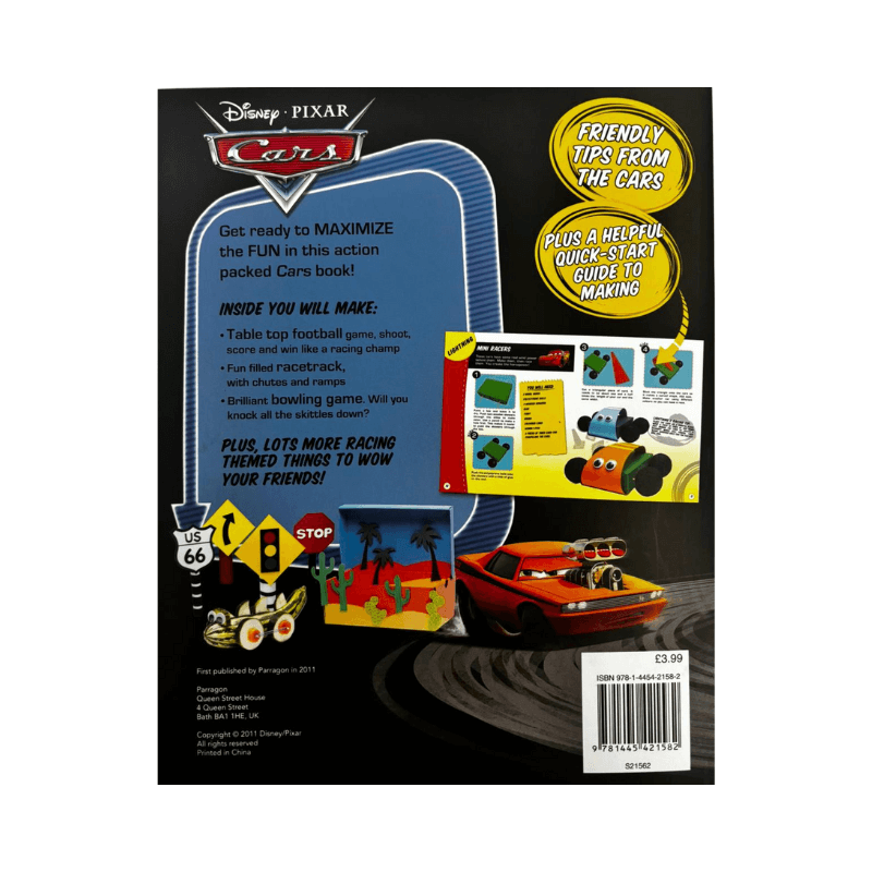 Disney Pixar Cars Games and Toys Things to Make and Do