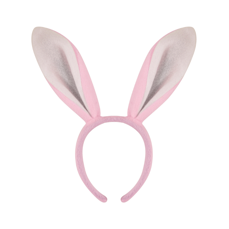 Easter Bunny Ears Headband - Pink
