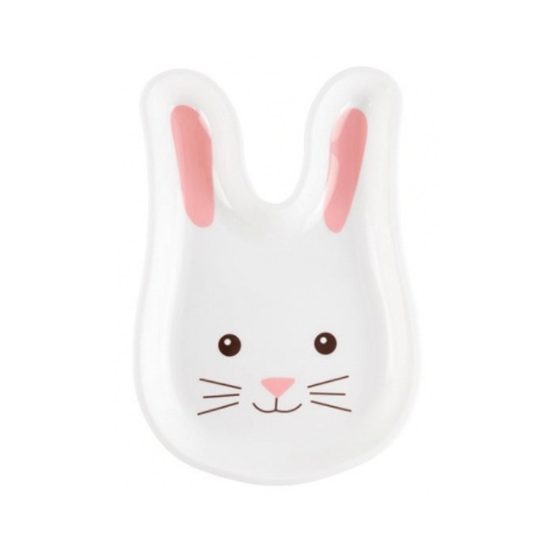 Wholesale Easter Bunny Plastic Plate - (Case of 24)