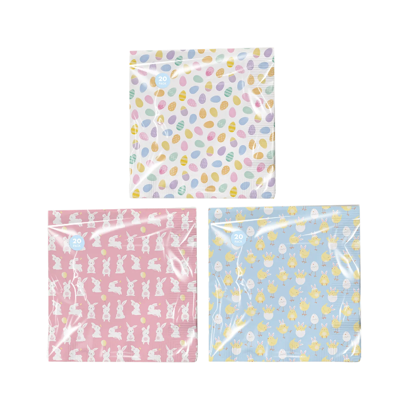 Easter Napkins - Easter Eggs