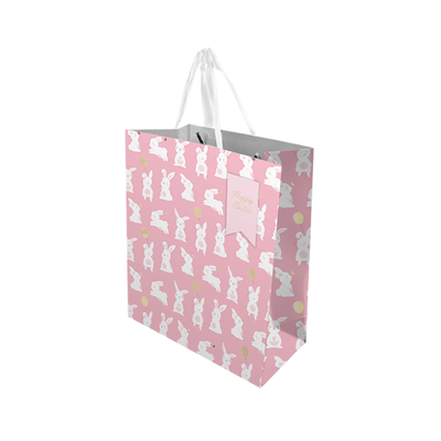 Wholesale Easter Pink Gift Bag - (Case of 12)