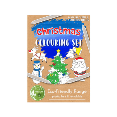 Wholesale Eco-Friendly Christmas Colouring Set - (Case of 12)