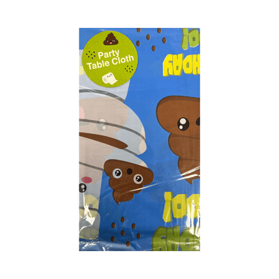 Wholesale Emoji Poo - Large Birthday Party Table Cloth - (Case of 16)