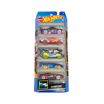 Wholesale Hot Wheels 5 Car Pack - Action Track Stars - (Case of 12)