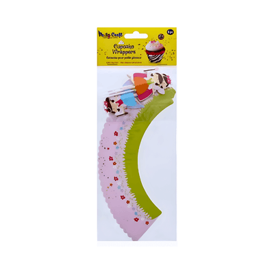 Wholesale Fairy Princess Cupcake Wrappers - (Case of 12)