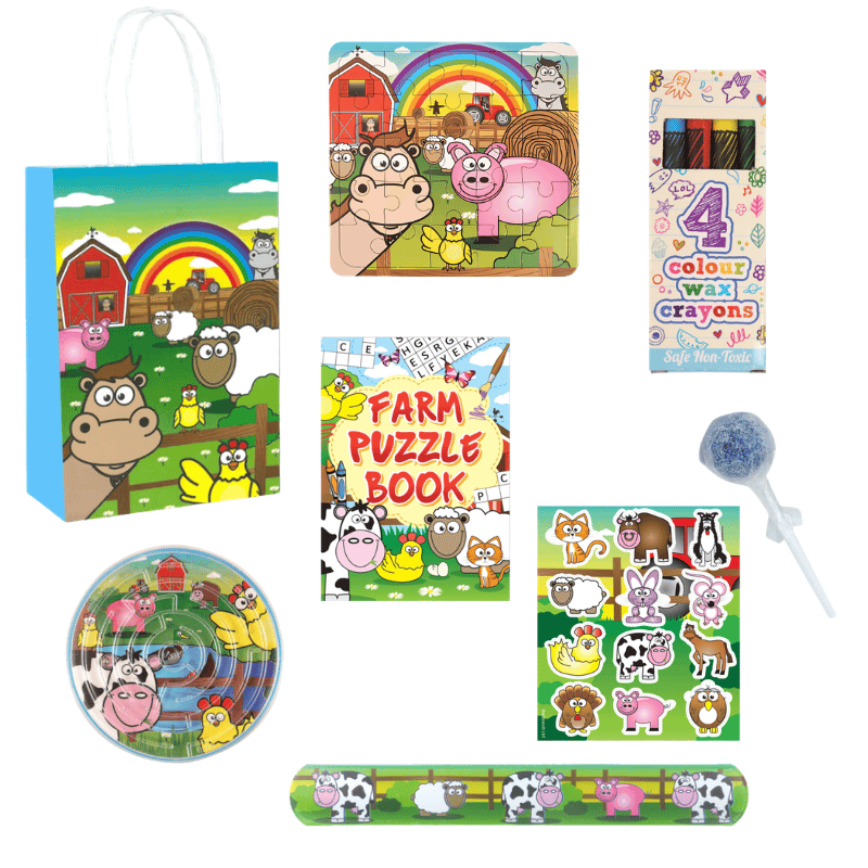 Farm Theme Pre-Filled Party Bags