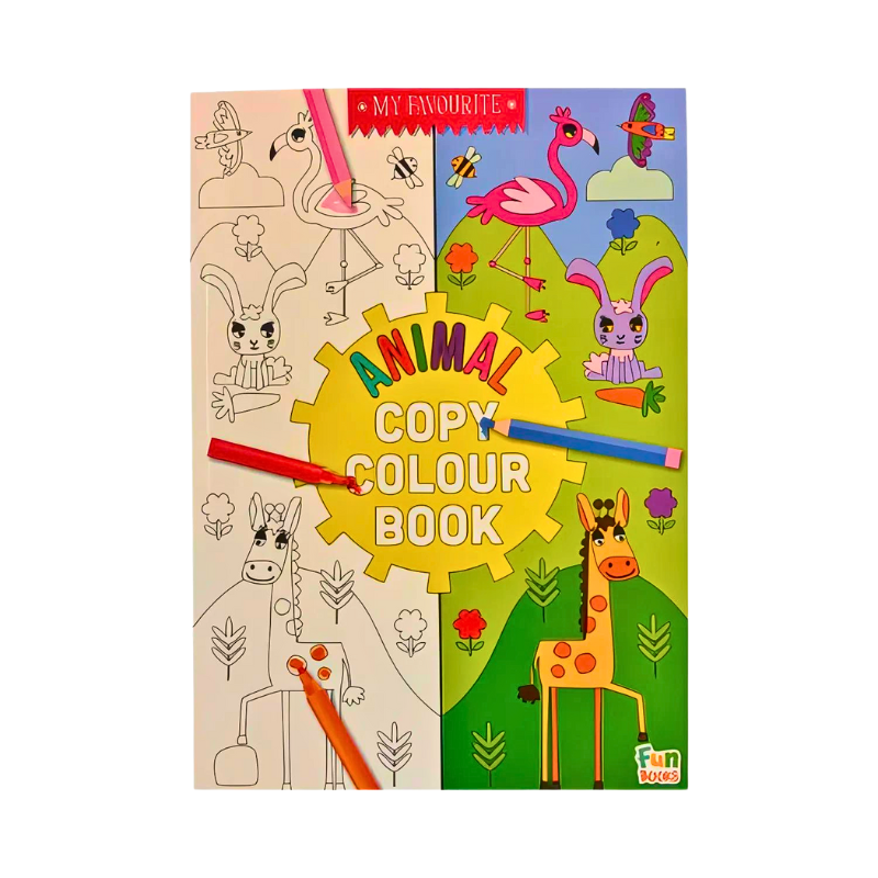 Wholesale Animal Copy Colour Book - (Case of 20)
