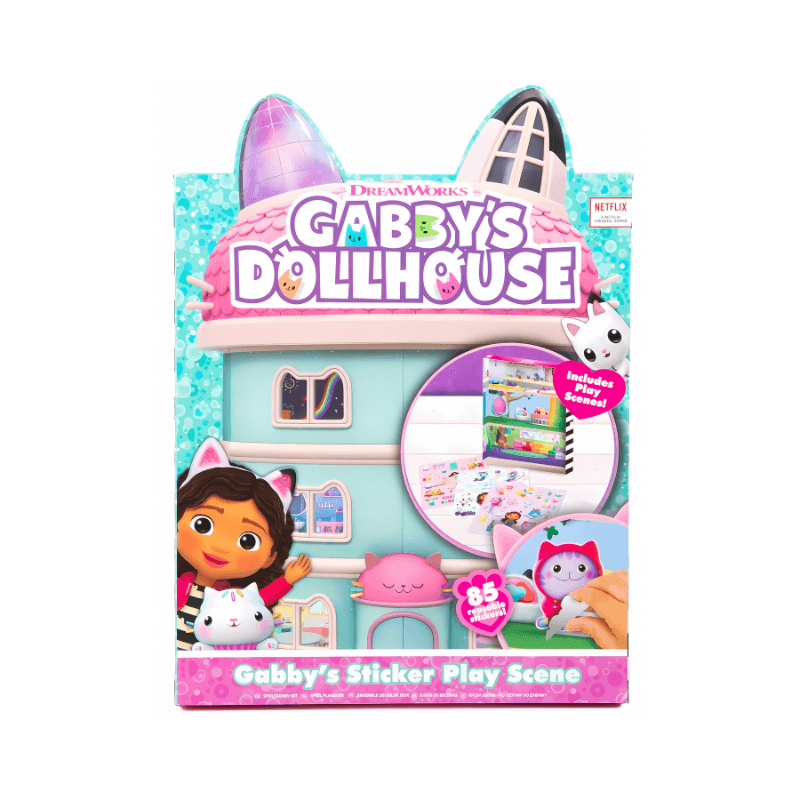 Wholesale Gabby's Dollhouse Sticker Play Scene - (Case of 12)