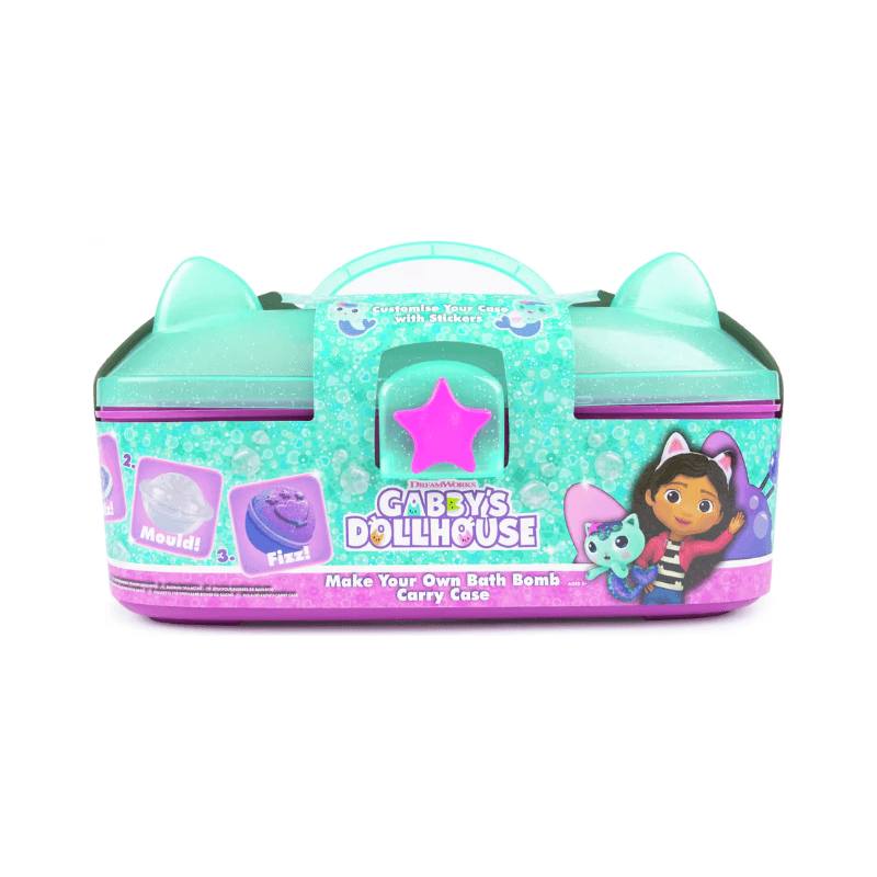 Wholesale Gabby's Dollhouse Make Your Own Bath Bomb Carry Case - (Case of 6)