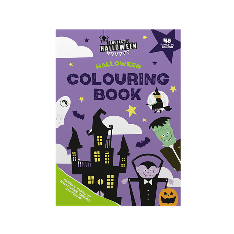 Wholesale Halloween Colouring Book - (Case of 24)